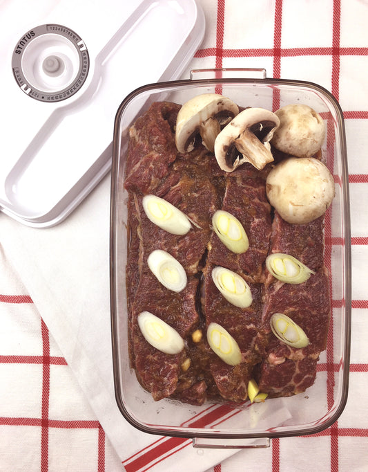Korean BBQ Galbi and Bulgogi