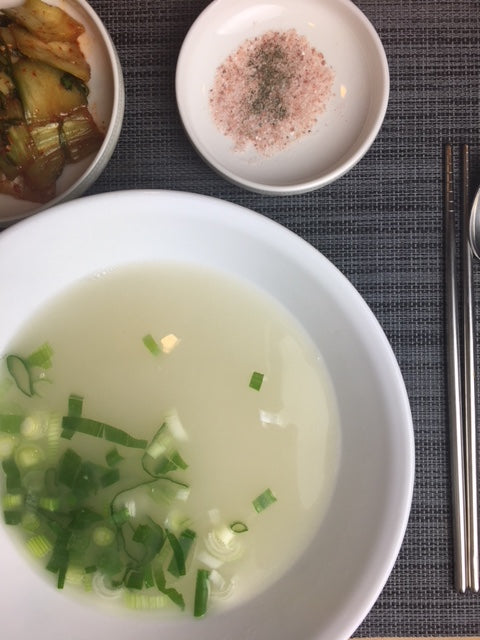 How to make Korean traditional bone broth