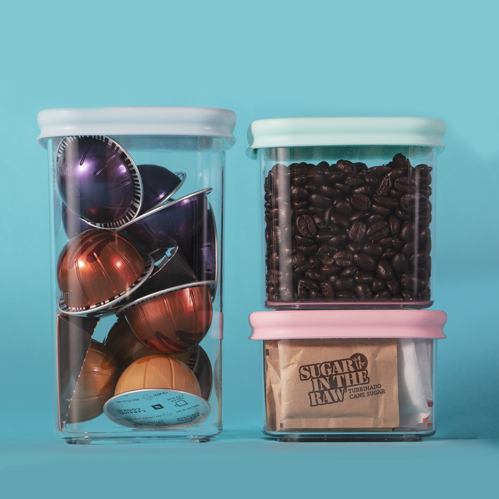 PrepCube Silicon Lid Food Container - 3PC Set