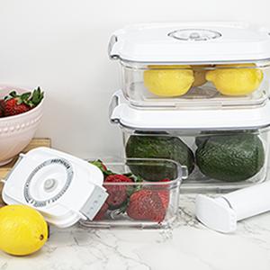 foodsaving vacuum container healthy lifestyle substainable