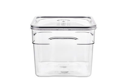 Marinating Vacuum Container Pro - 6L, Square, Full TRITAN (Manual Vacuum Pump included)
