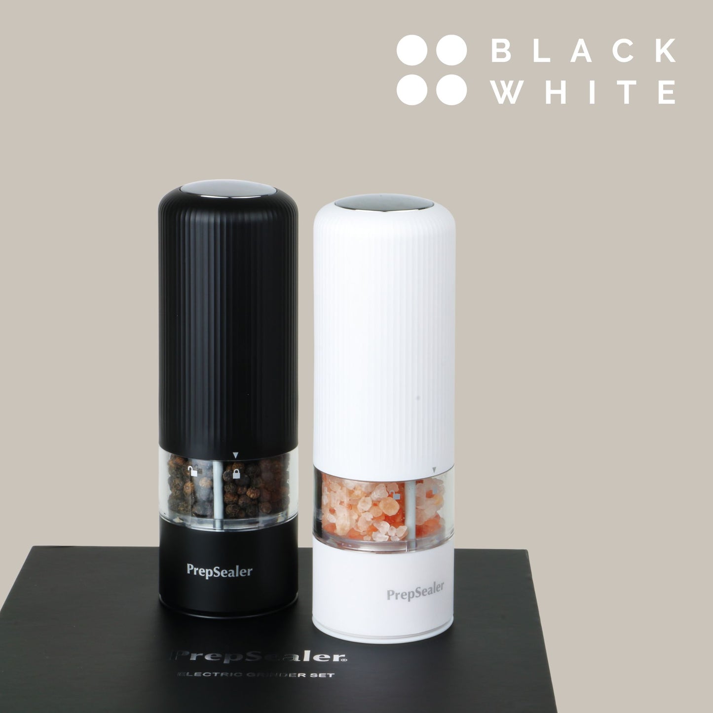 Electric Grinder Set (Color: Black, White, Base, Brush, Battery is not included)