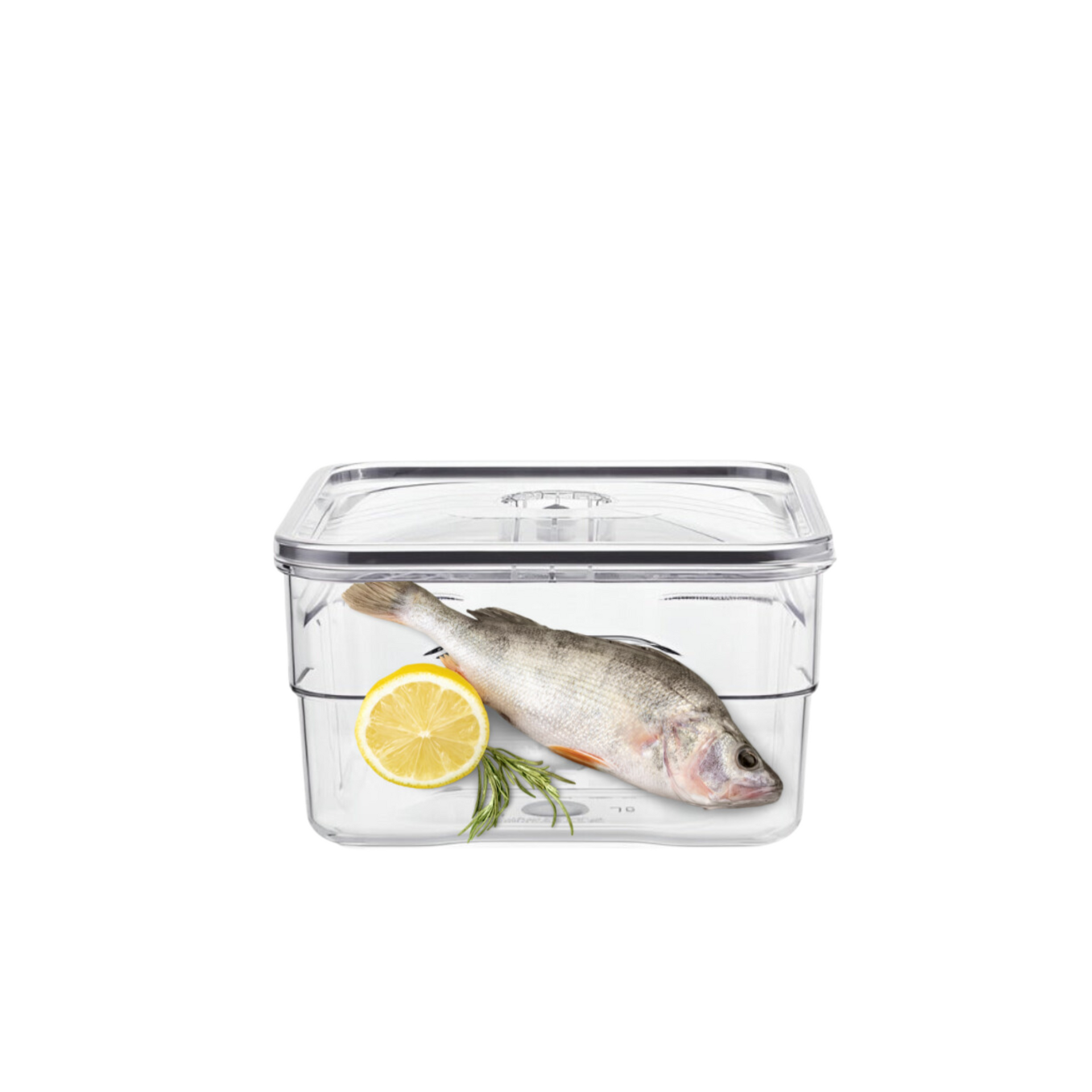 Marinating Vacuum Container Pro - 4L, Square, Full TRITAN (Manual