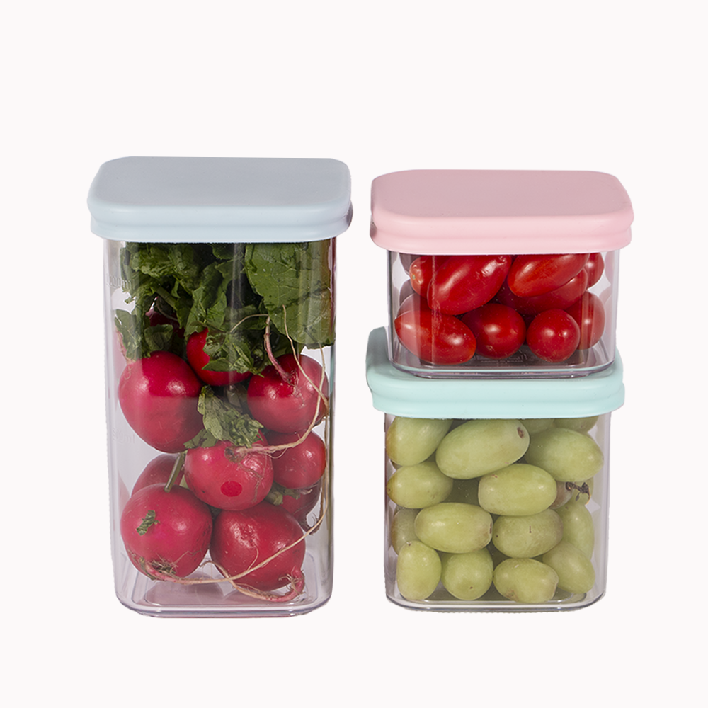 Simple storage with an airtight seal silicon lid food container - 3pc Set –  PrepSealer