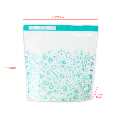Food Saving Reusable Bag - Variety 10pc (5 Medium, 5 Large )