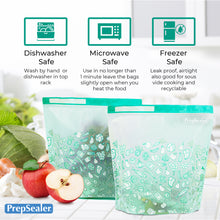 PrepSealer Food Saving Reusable Bag - Large 6pc
