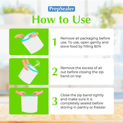 Food Saving Reusable Bag - Small 6PC