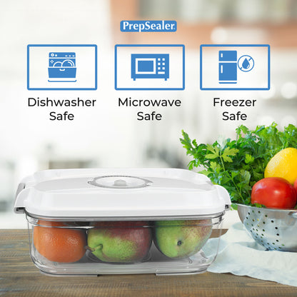 Prep & Seal BPA-Free TRITAN Vacuum Container 1.4L ( NO Manual Pump included )