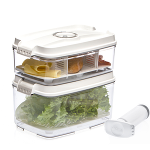  Lasting Freshness 19 Piece Vacuum Seal Food Storage Container  Set, Rectangle: Home & Kitchen